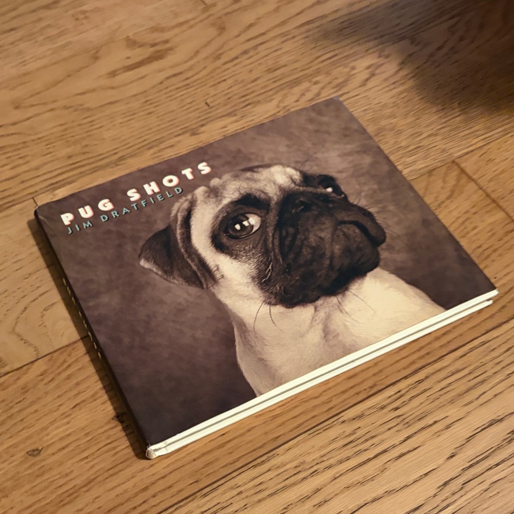 Pug Shots Coffee Table Book | Funny Pug Photography | Gift for Dog Lovers